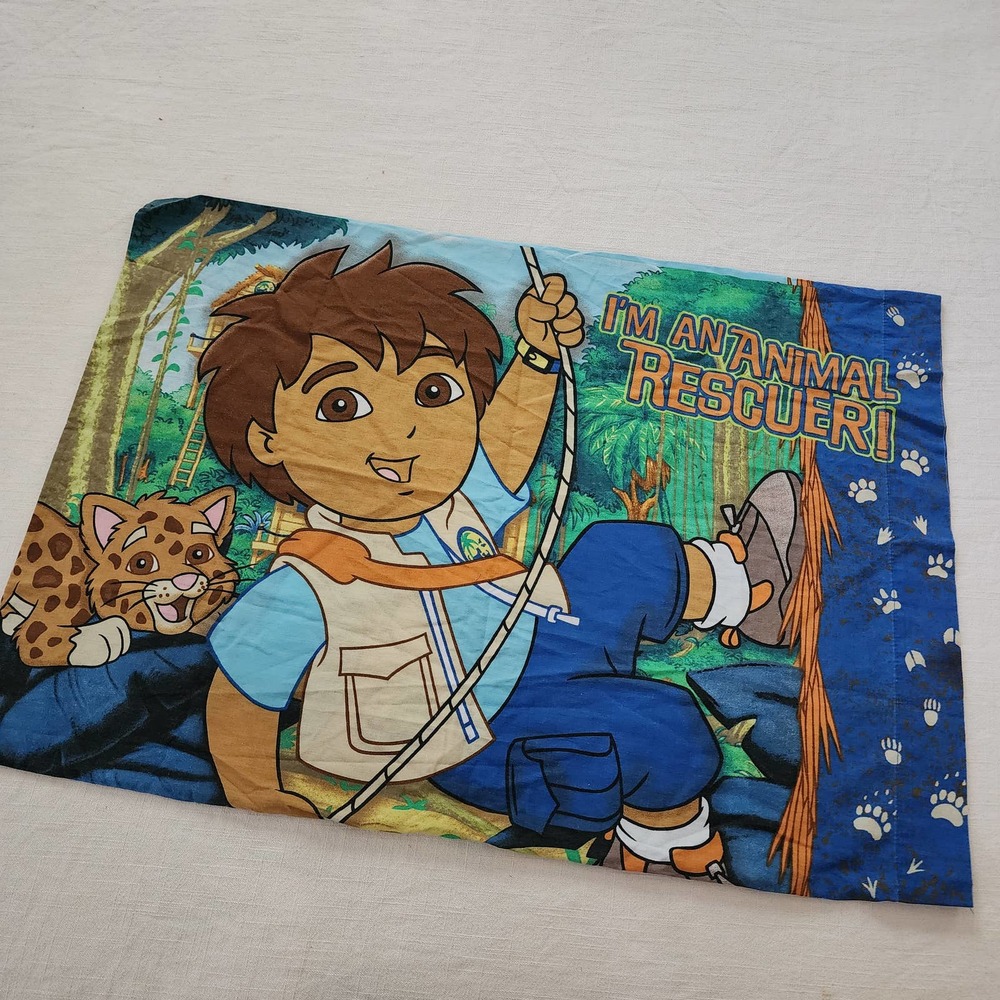Y2k Go Diego Go! Pillowcase